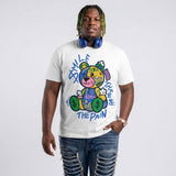 Brazil 3s DopeSkill T-Shirt Smile Through The Pain Graphic