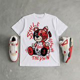 Nigel Sylvester x 4s “Brick After Brick” DopeSkill T-Shirt Smile Through The Pain Graphic