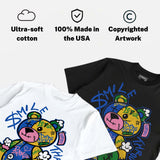 Brazil 3s DopeSkill T-Shirt Smile Through The Pain Graphic