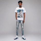French Blue 12s DopeSkill T-Shirt Boss Up Graphic