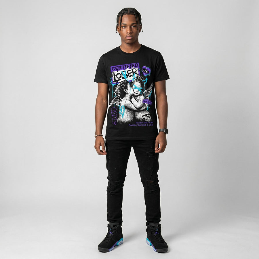 Aqua 6s DopeSkill T-Shirt Certified Lover Graphic