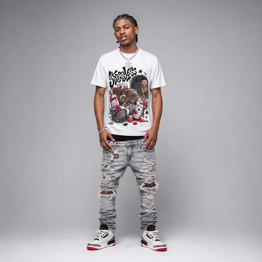 World’s Best Dad 3s DopeSkill T-Shirt Stressless Graphic