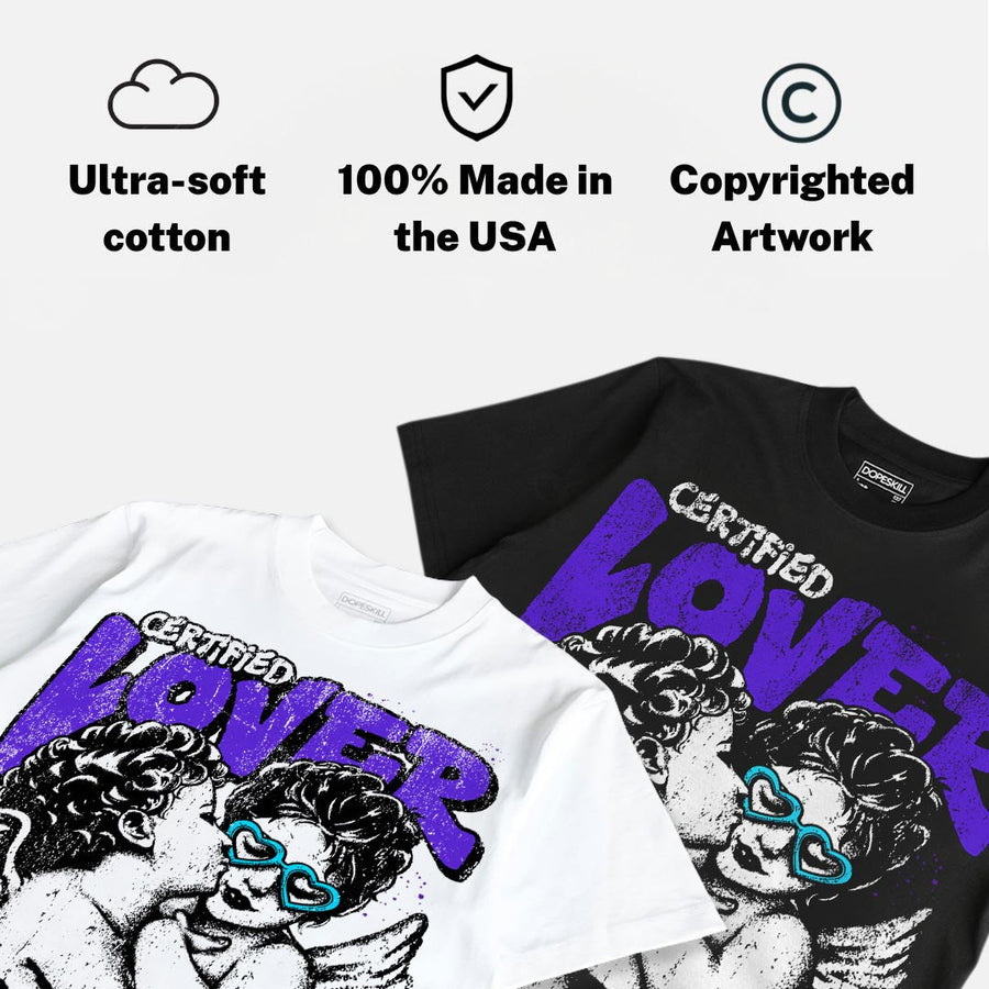 Aqua 6s DopeSkill Oversize Print T-Shirt Real Ones Choose Loyalty Graphic