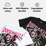 Iced Carmine 4s DopeSkill T-Shirt Go Fund Yourself Graphic