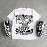 Dunk Panda White Black DopeSkill T-Shirt Stay Solid Graphic