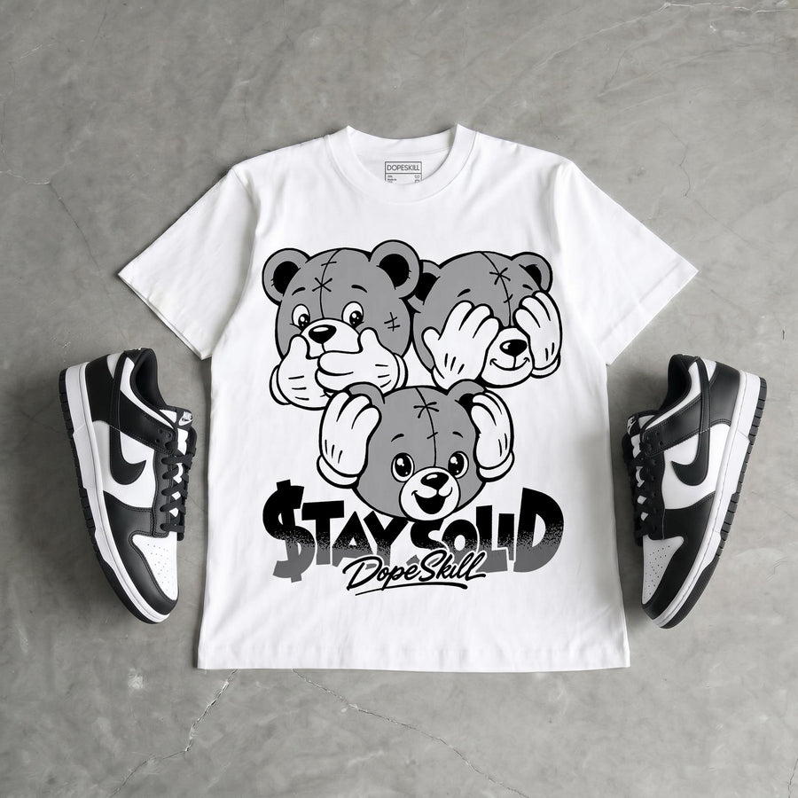 Dunk Panda White Black DopeSkill T-Shirt Stay Solid Graphic