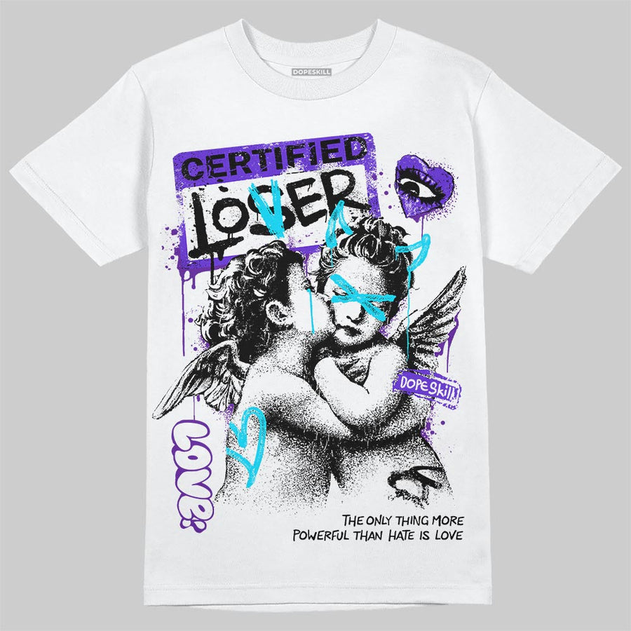 Aqua 6s DopeSkill T-Shirt Certified Lover Graphic