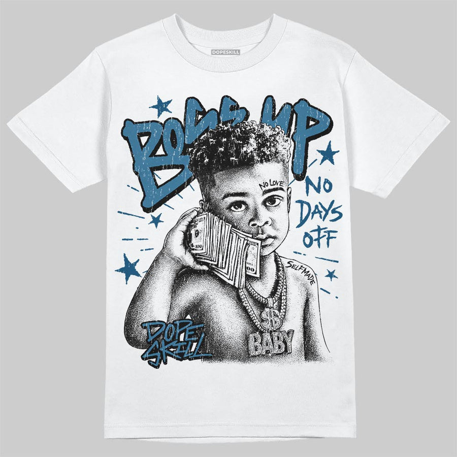 French Blue 12s DopeSkill T-Shirt Boss Up Graphic
