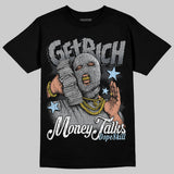 Wolf Grey 5s DopeSkill T-Shirt Get Rich Graphic