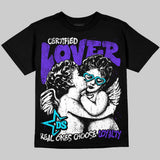 Aqua 6s DopeSkill Oversize Print T-Shirt Real Ones Choose Loyalty Graphic