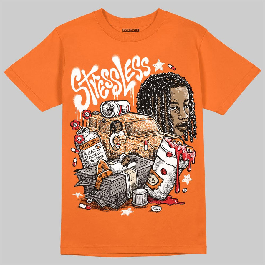 'Orange Citrus' 3s DopeSkill T-Shirt Stressless Graphic