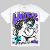 Aqua 6s DopeSkill Oversize Print T-Shirt Real Ones Choose Loyalty Graphic