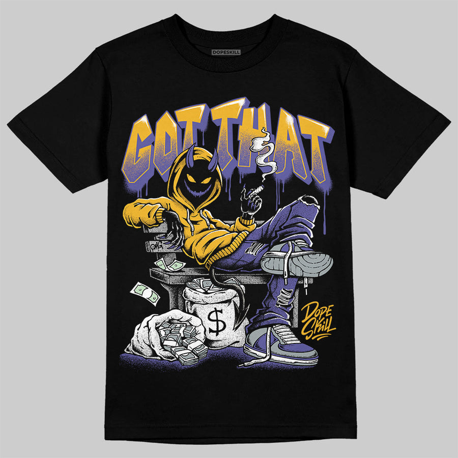 Lakers 4s DopeSkill T-Shirt Got That Graphic