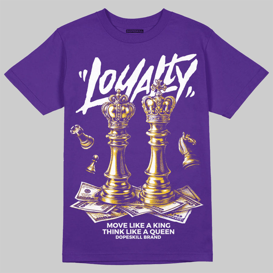 PURPLE 'Loyalty' DopeSkill Graphic T-Shirt