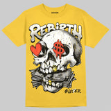 Black Tour Yellow AJ 4 Thunder DopeSkill T-Shirt Rebirth Graphic