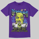 PURPLE Collection DopeSkill T-Shirt Drip Harder Graphic