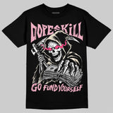 Iced Carmine 4s DopeSkill T-Shirt Go Fund Yourself Graphic