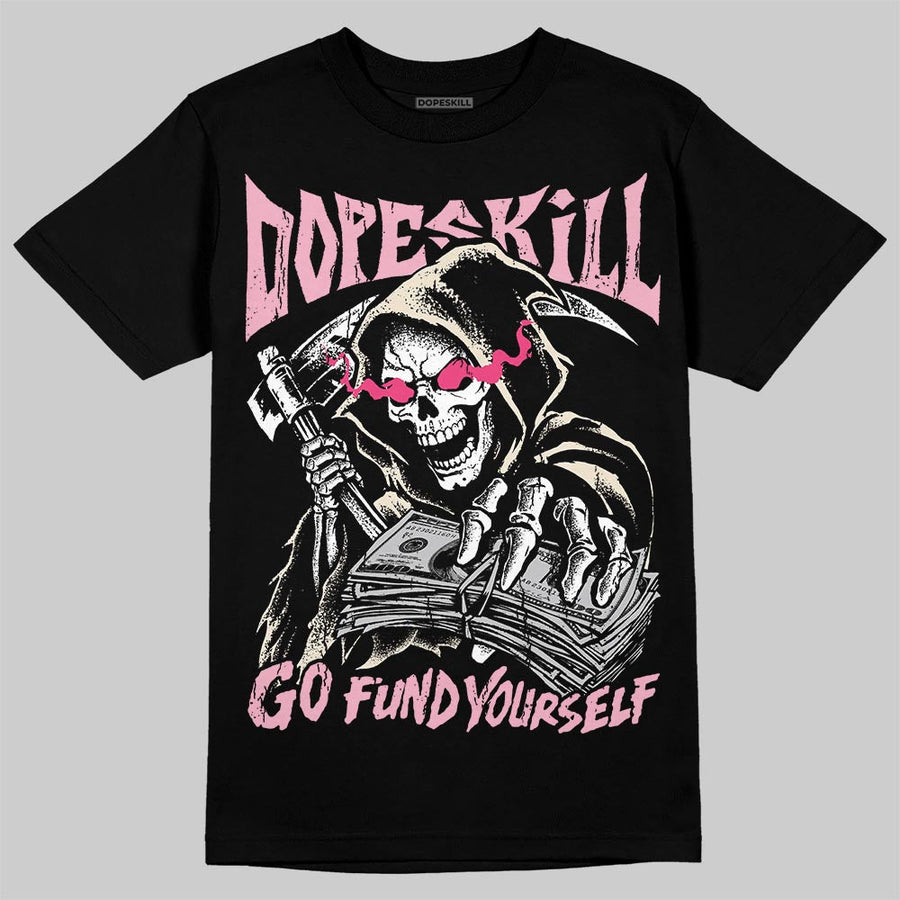 Iced Carmine 4s DopeSkill T-Shirt Go Fund Yourself Graphic