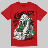 AJ 13 Chicago True Red Cherry DopeSkill T-Shirt Grind Pray Graphic
