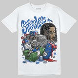 “True Blue” 3s DopeSkill T-Shirt Stressless Graphic