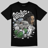 White Metallic 5s DopeSkill T-Shirt Stressless Graphic