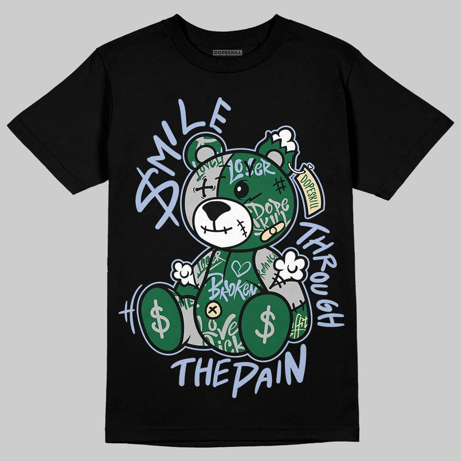 Gel-Nimbus 10.1 “HTTP 404” Green DopeSkill T-Shirt Smile Through The Pain Graphic
