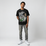 White Metallic 5s DopeSkill T-Shirt Stressless Graphic
