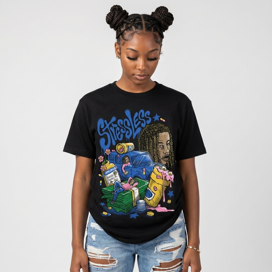 Brazil 3s DopeSkill T-Shirt Stressless Graphic