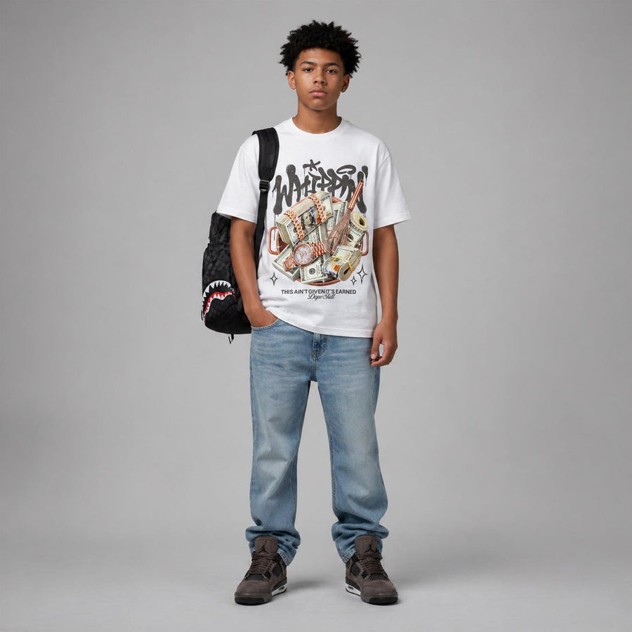 Cave Stone 4s DopeSkill T-Shirt Whippin Graphic
