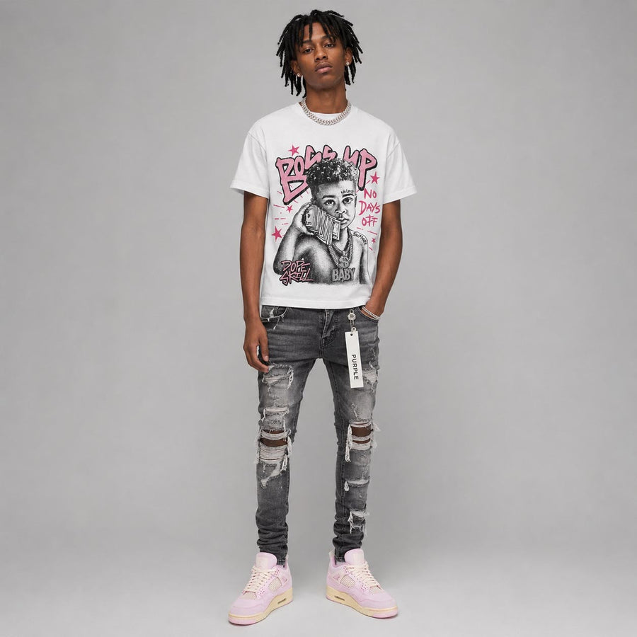 Iced Carmine 4s DopeSkill T-Shirt Boss Up Graphic