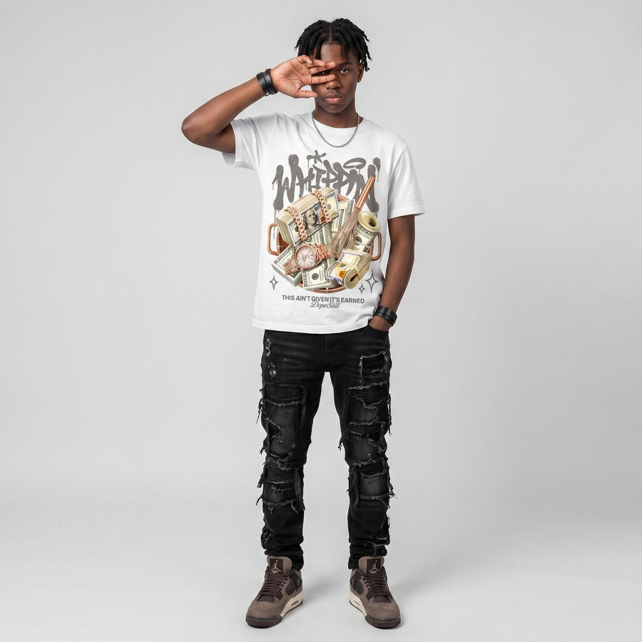 Cave Stone 4s DopeSkill T-Shirt Whippin Graphic