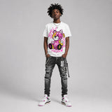 Comic 4s DopeSkill T-Shirt Smile Through The Pain Graphic