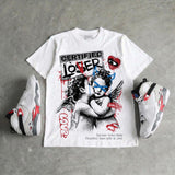 Bugs Bunny 8s DopeSkill T-Shirt Certified Lover Graphic