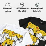 Black Tour Yellow AJ 4 Thunder DopeSkill T-Shirt Stay Solid Graphic
