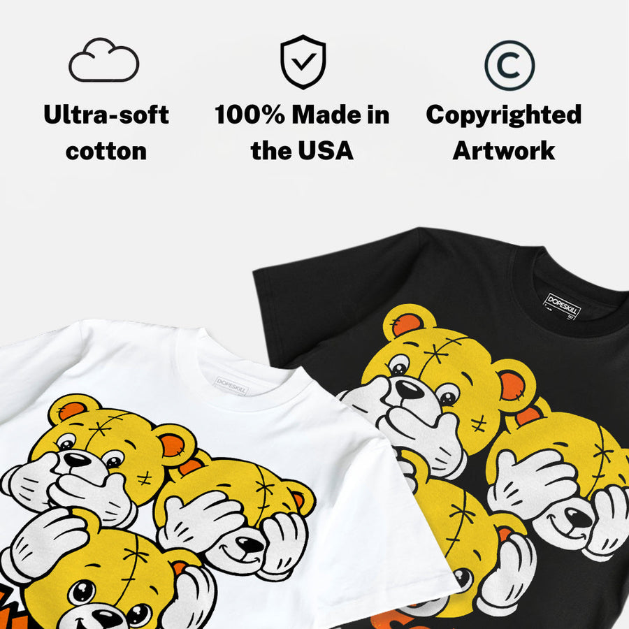 Black Tour Yellow AJ 4 Thunder DopeSkill T-Shirt Stay Solid Graphic