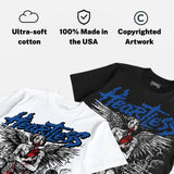 “True Blue” 3s DopeSkill T-Shirt Heartless Graphic