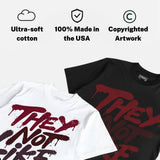 “Bin 23” 3s DopeSkill T-Shirt They Not Like Us Graphic