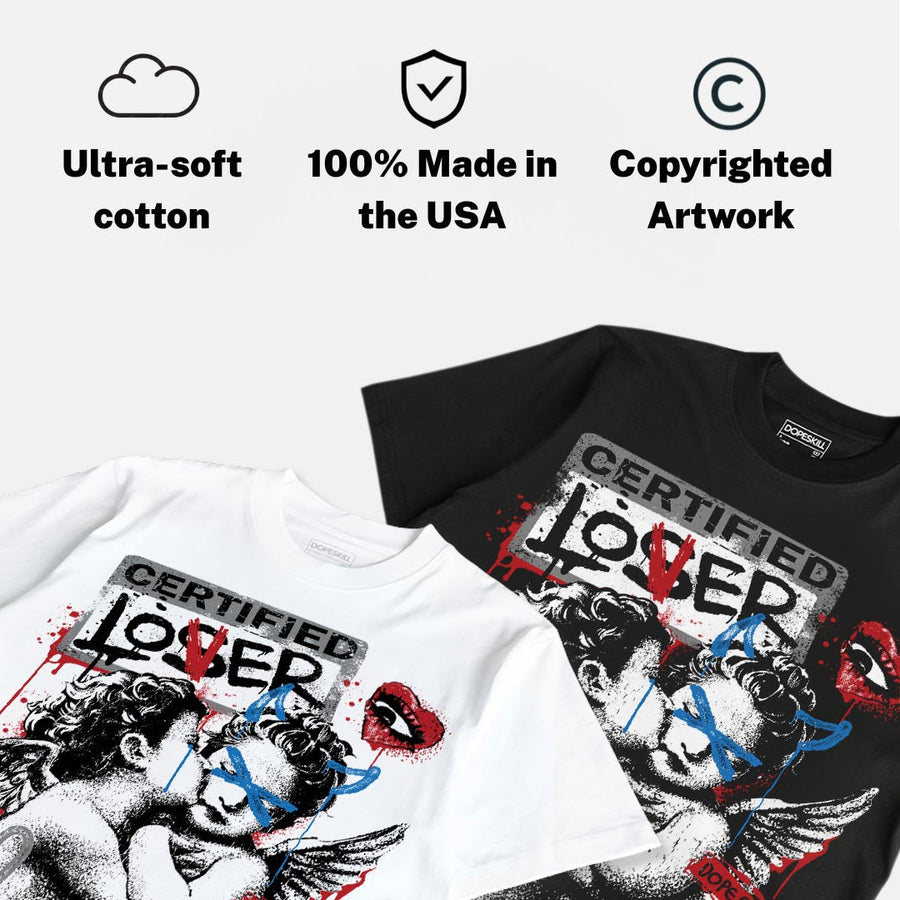 Bugs Bunny 8s DopeSkill T-Shirt Certified Lover Graphic