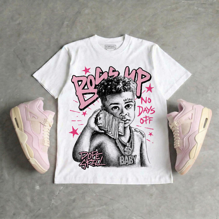 Iced Carmine 4s DopeSkill T-Shirt Boss Up Graphic