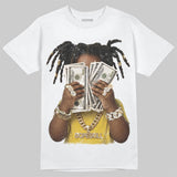 Black Tour Yellow AJ 4 Thunder DopeSkill T-Shirt Rich Youth Graphic
