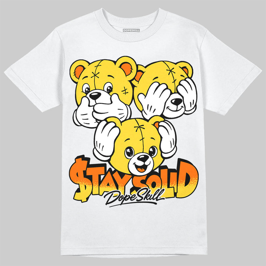 Black Tour Yellow AJ 4 Thunder DopeSkill T-Shirt Stay Solid Graphic