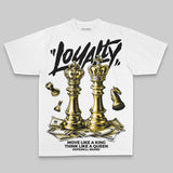 Yellow Oversize Print 'Loyalty' DopeSkill Graphic T-shirt