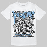 Powder Blue 9s DopeSkill T-Shirt Distorted Realms Graphic