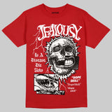 AJ 13 Chicago True Red Cherry DopeSkill T-Shirt Jealousy Graphic