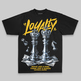 Yellow Oversize Print 'Loyalty' DopeSkill Graphic T-shirt