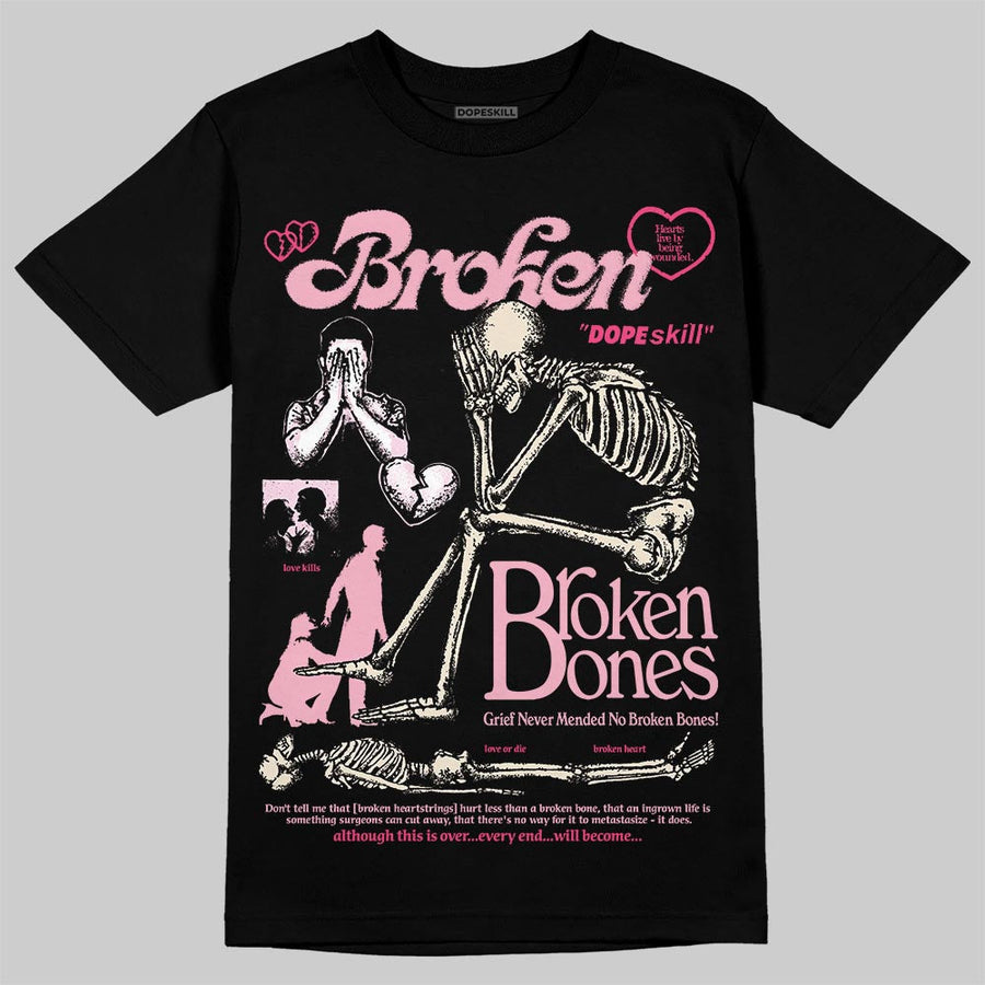 Iced Carmine 4s DopeSkill T-Shirt Broken Bones Graphic