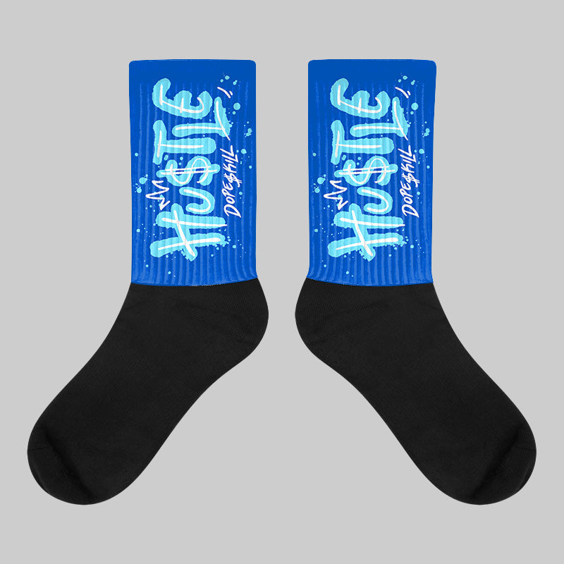 SB Dunk Argon DopeSkill Sublimated Socks Hustle Graphic