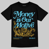 Gamma 11s DopeSkill T-Shirt Money Is Our Motive Typo Graphic