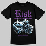 PURPLE 'Risk Is Better Than Regret' DopeSkill Graphic T-Shirt