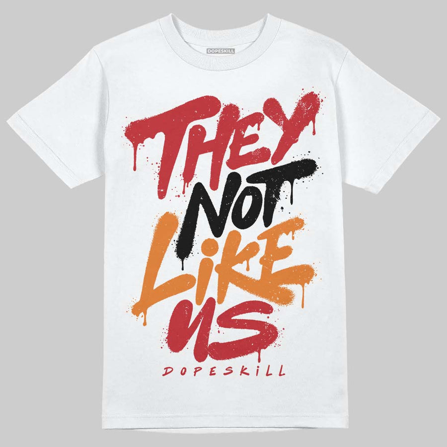Sunset 5s DopeSkill T-Shirt They Not Like Us Graphic